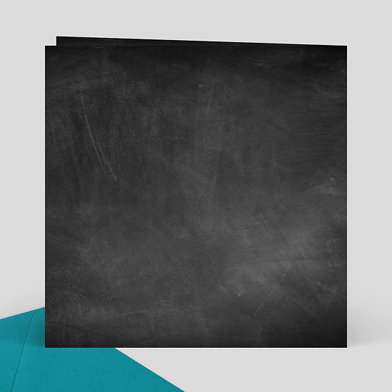 Carte remerciement mariage En Retard Verso