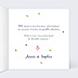 Remerciements Toutes Occasions Couronne Aquarelle