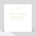 Remerciements Toutes Occasions Lettre d'Or