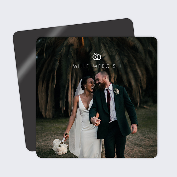 Carte remerciement mariage Icônes