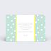 Carte remerciement invitation Design Verso