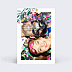 Carte remerciement invitation Floral Atmosphere Verso