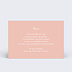 Carte remerciement mariage Famille Verso