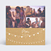 Carte remerciement invitation Bucolique