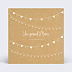 Carte remerciement invitation Fanions Bucoliques