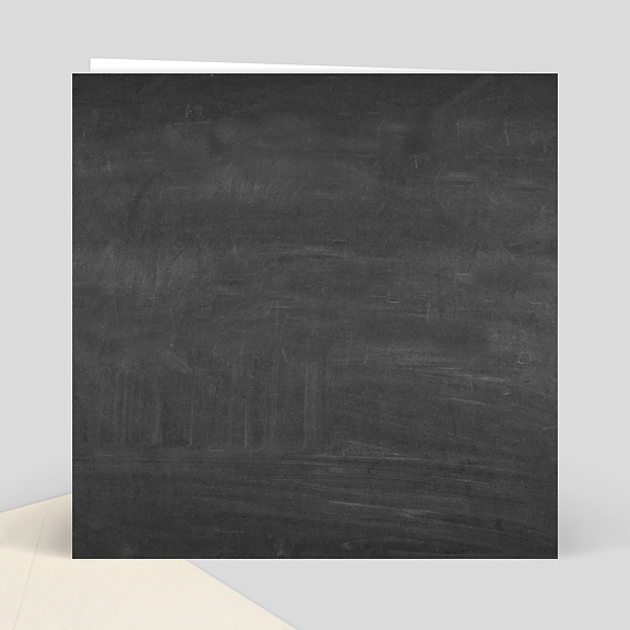 Carte remerciement mariage Polaroids Verso