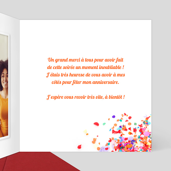 Remerciements Toutes Occasions Confettis