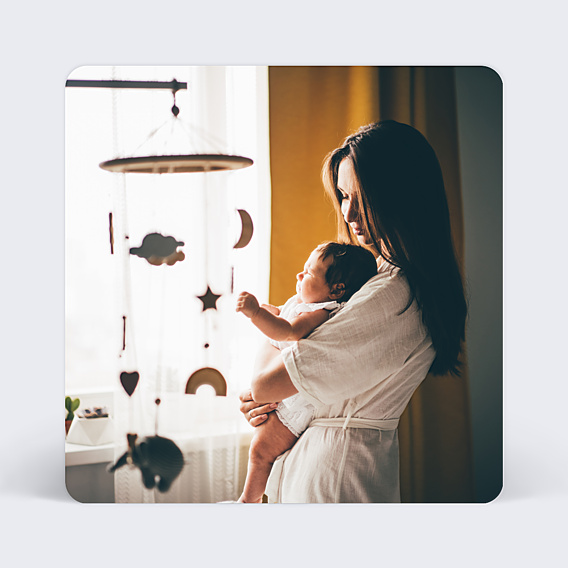 Faire-part Naissance Faire-part fille photo seule