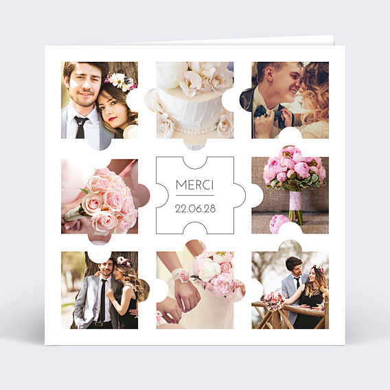 Remerciements Toutes Occasions Puzzle