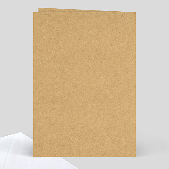 Carte de remerciement Petit Carnet Verso