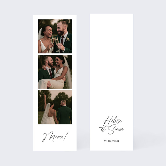 Remerciements mariage Icônes