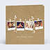 Carte remerciement anniversaire Corde à Linge