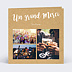Carte remerciement invitation Joli Kraft