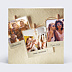 Carte remerciement invitation Summer Polaroïd