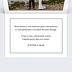 Carte remerciement mariage Cadre Double Intérieur Droit