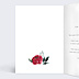 Remerciements mariage Rouge Passion