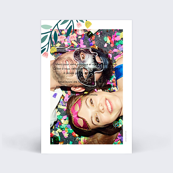 Remerciements Toutes Occasions Floral Atmosphere