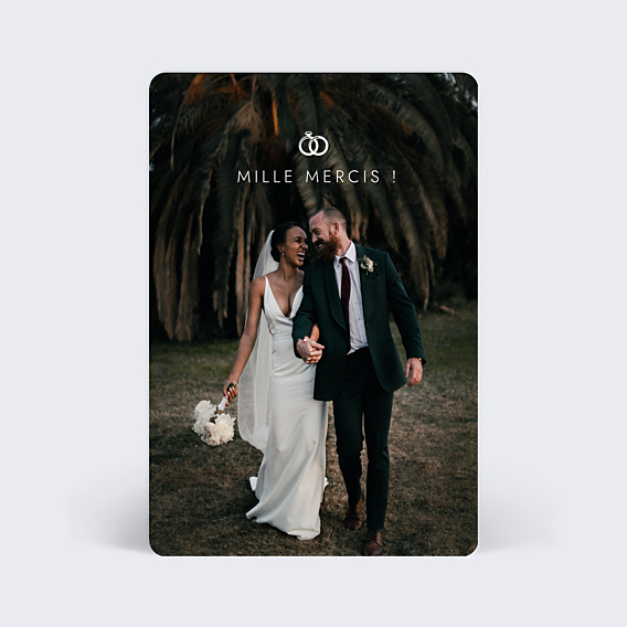 Remerciements mariage Icônes