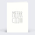 Carte remerciement invitation Meerrciii