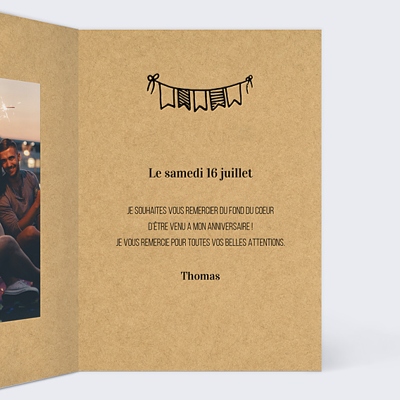 Remerciements Toutes Occasions Petit Carnet
