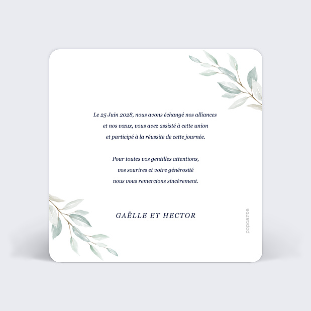 Acrostiche Merci Verso