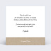 Carte remerciement invitation Photomaton Verso