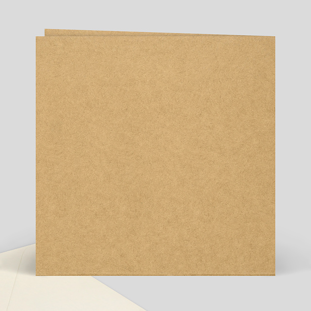 Carte de Remerciement Mariage Corde à Linge Verso