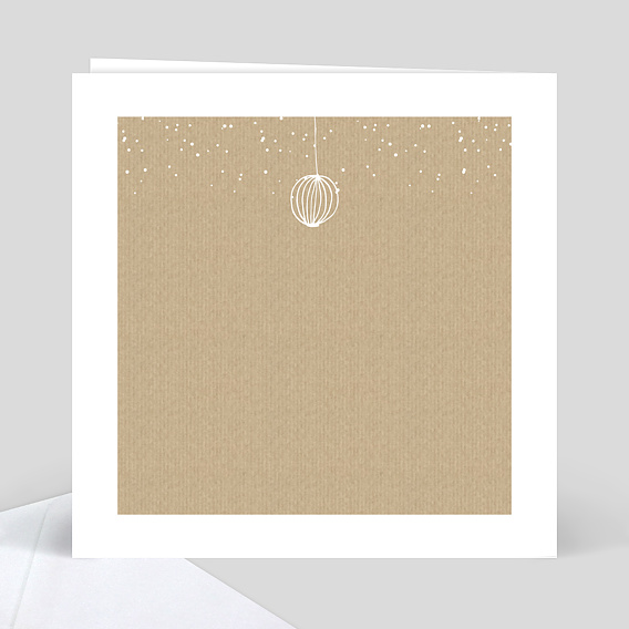 Carte de remerciement Instant Rêvé Verso