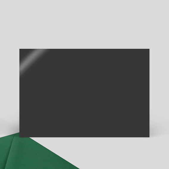 Carte remerciement mariage Cadre Double Verso