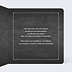 Carte remerciement invitation Pastille Ardoise Intérieur Droit
