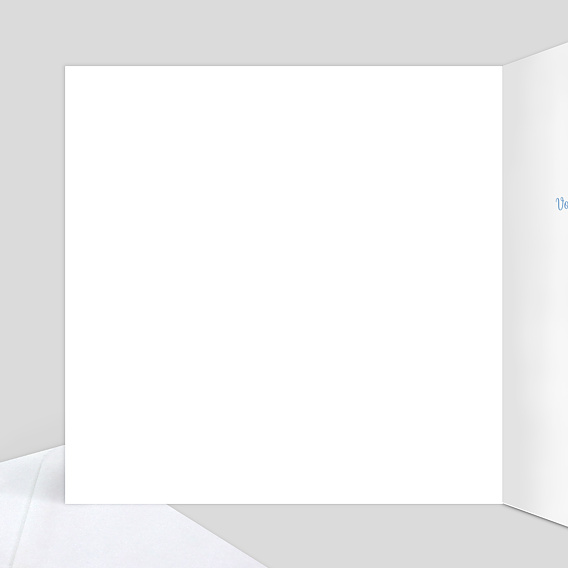 Carte de remerciement Instant Elégant Intérieur Gauche