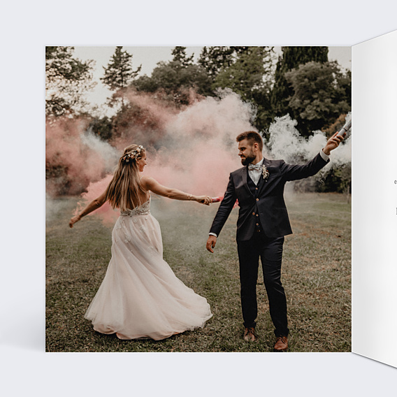 Remerciements mariage Fait Main