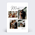 Remerciements mariage Simple Pêle-mêle