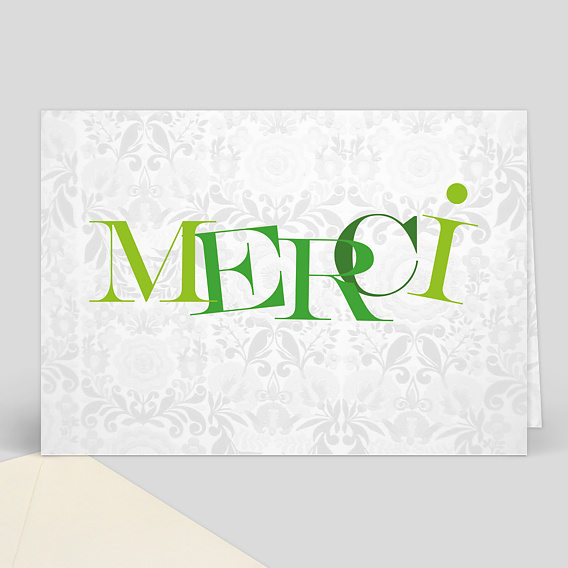 Remerciements mariage Tapisserie Remerciement 2