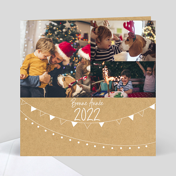 Carte de Voeux Particuliers Bucolique