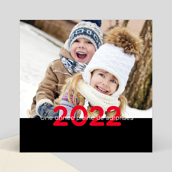 Carte de Voeux Particuliers Carte de voeux à personnaliser soi même