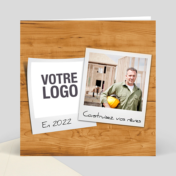 Carte de Voeux Entreprise Carte de voeux bricolage