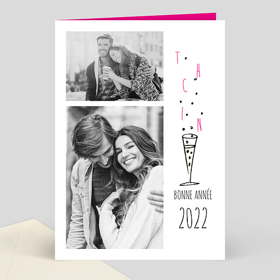 Carte de Voeux Particuliers Fête