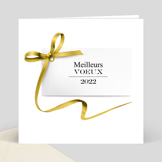 Carte de Voeux Particuliers Noeud