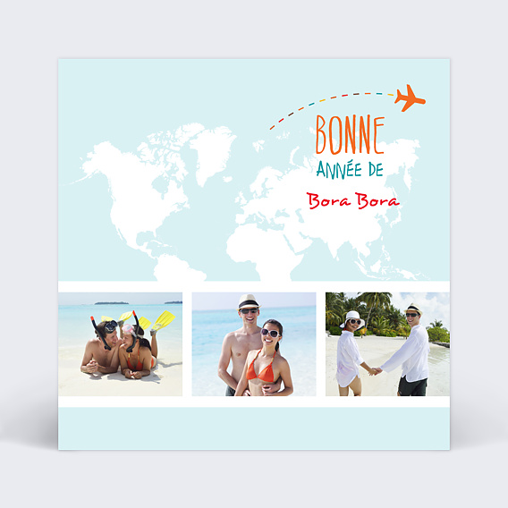 Carte de Voeux Particuliers Carte de voeux originale