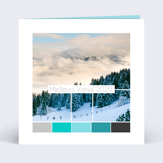 Carte de Voeux Entreprise Carte de voeux 2020 professionnelle