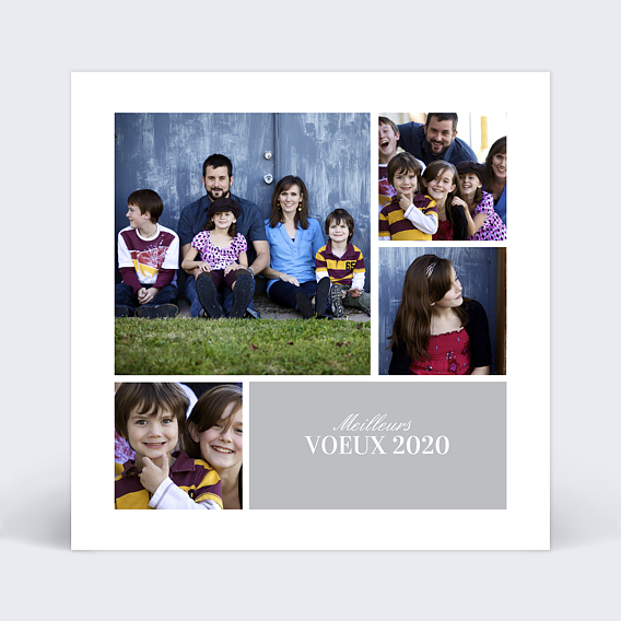 Carte de Voeux Particuliers Carte meilleurs voeux 3