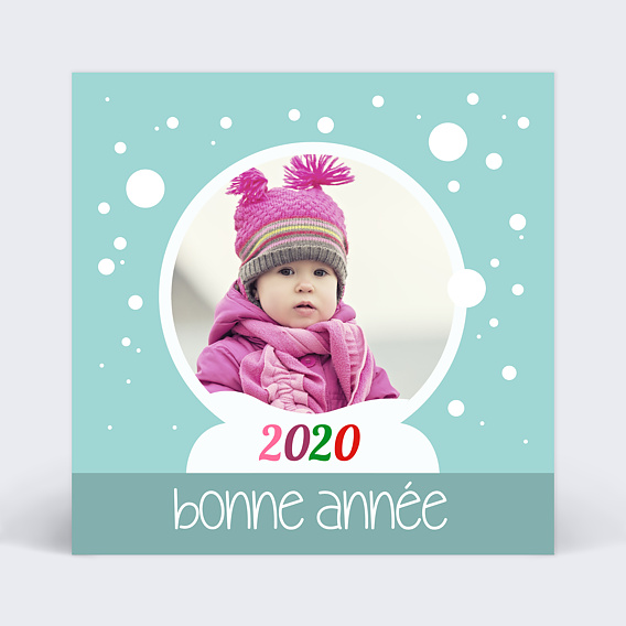 Carte de Voeux Particuliers Carte personnalisée voeux