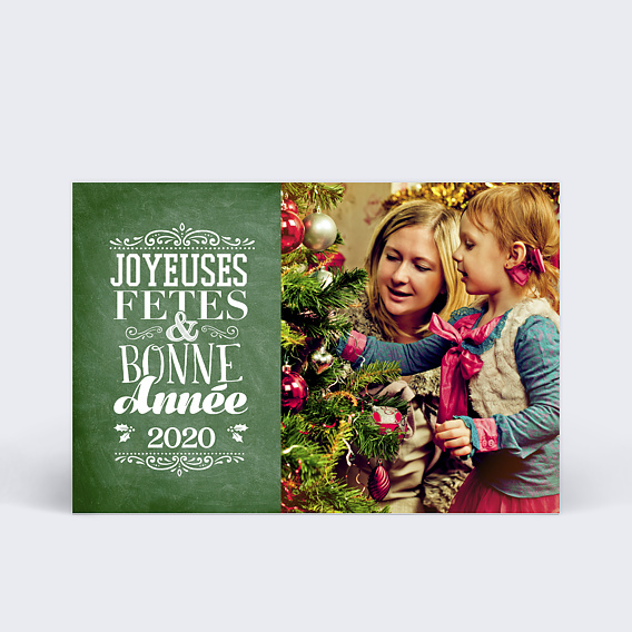 Carte de Voeux Particuliers Carte pour la bonne année
