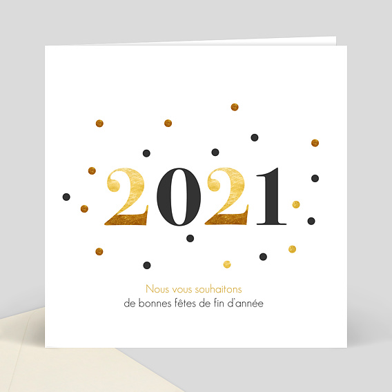 Carte de Voeux Entreprise Carte de voeux calendrier