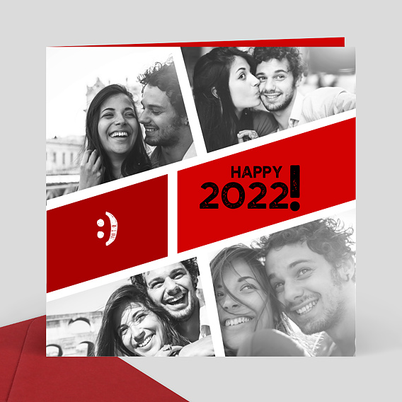 Carte de Voeux Particuliers Carte voeux humour 4