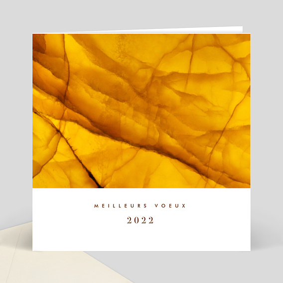 Carte de Voeux Luxe - Popcarte