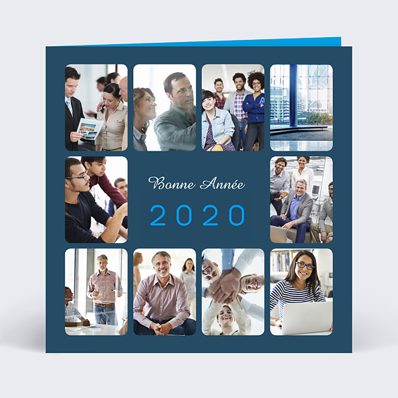 Carte de Voeux Entreprise Carte vœux 2020 originale 