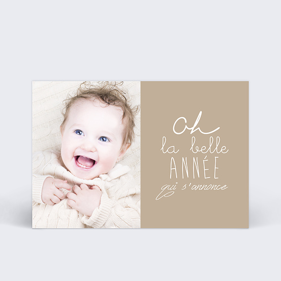 Carte de Voeux Particuliers Carte voeux photo