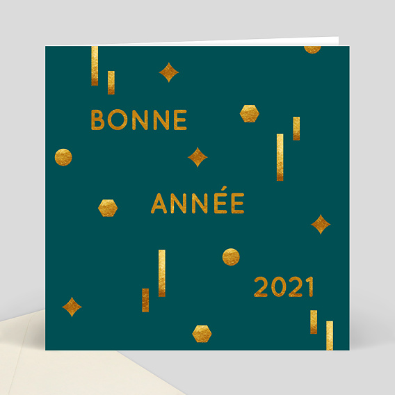 Carte de Voeux Entreprise Retombées 